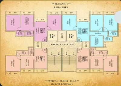 Project Image of 407.0 - 717.0 Sq.ft 1 BHK Apartment for buy in Karari Arafat Anab Al Ashiyana CHS LTD