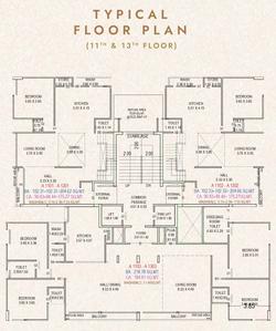 Project Image of 892.11 - 1989.28 Sq.ft 3 BHK Apartment for buy in Sivaa Stellar Grandeur