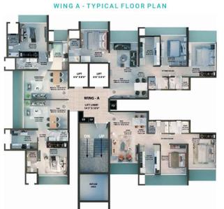 Project Image of 1050 Sq.ft 3 BHK Apartment / Flat for sale in Bhandup West for Rs. 20000000