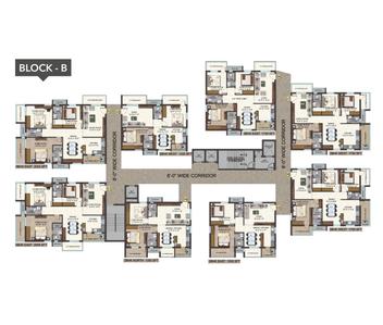 Project Image of 1335.0 - 2055.0 Sq.ft 2 BHK Apartment for buy in Udaya Skyvert