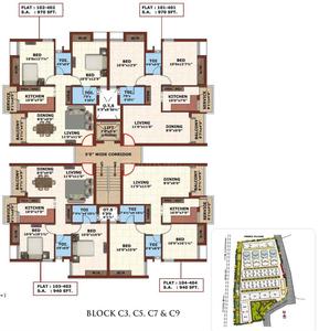 Project Image of 580.0 - 1400.0 Sq.ft 1 BHK Apartment for buy in Prince Village