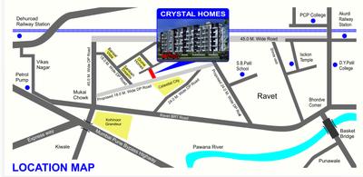Project Image of 0.0 - 409.0 Sq.ft 1 BHK Apartment for buy in Crystal Homes Phase II