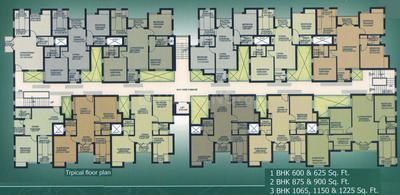 Project Image of 600.0 - 1225.0 Sq.ft 1 BHK Apartment for buy in Alpha Kamban Estate Phase 2