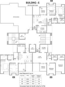 Project Image of 1100 Sq.ft 3 BHK Apartment / Flat for sale in Rahatani for Rs. 12500000