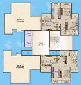 Project Image of 1060 Sq.ft 2 BHK Apartment / Flat for sale in Taloja for Rs. 7300000