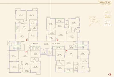 Project Image of 1252.21 - 2235.47 Sq.ft 3 BHK Apartment for buy in Shree Miraya