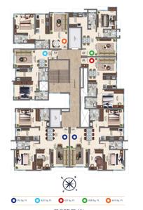 Project Image of 421.0 - 715.0 Sq.ft 1 BHK Apartment for buy in Mohite Mrugank
