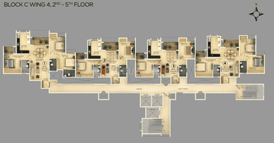 Project Image of 1057.0 - 1427.0 Sq.ft 2 BHK Apartment for buy in Provident Ecopolitan Phase 1