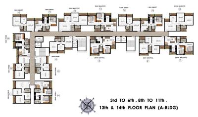 Project Image of 391.12 - 629.0 Sq.ft 1 BHK Apartment for buy in Yogi Belleza