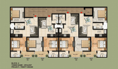 Project Image of 2130 Sq.ft 3 BHK Apartment / Flat for sale in Noida Extension for Rs. 5800000