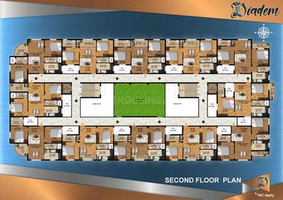 Project Image of 915.0 - 1000.0 Sq.ft 2 BHK Apartment for buy in Creations Diadem