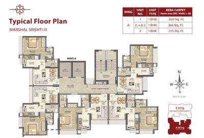 Project Image of 301.39 - 514.3 Sq.ft 1 BHK Apartment for buy in Marshal Srishti III