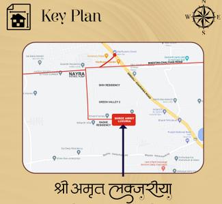 Shree Amrit Luxuria Location Plan 1