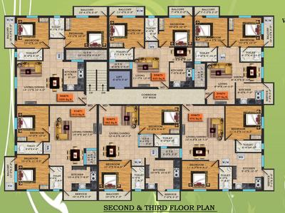 Project Image of 835.0 - 1012.0 Sq.ft 1 BHK Apartment for buy in RKN Akrithi