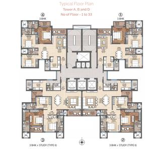 Project Image of 964.67 - 1379.407 Sq.ft 2.5 BHK Apartment for buy in Shalimar One World Marbella