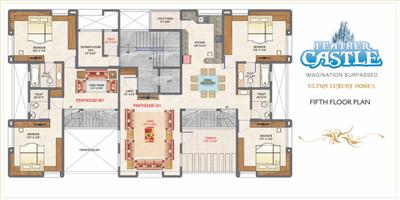 Project Image of 2535.0 - 2850.0 Sq.ft 4 BHK Apartment for buy in Mittal Feather Castle