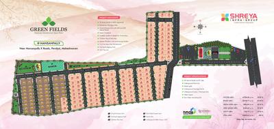 Shreya Sherya Green Fields Layout Plan 1