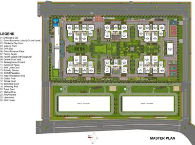 Project Image of 2595.0 - 4070.0 Sq.ft 3 BHK Apartment for buy in My Home Bhooja