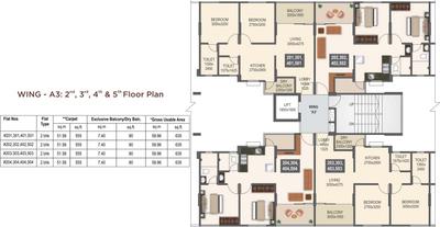 Project Image of 950 Sq.ft 2 BHK Apartment / Flat for sale in Dhanori for Rs. 7300000