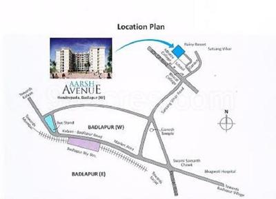 Project Image of 194.0 - 291.0 Sq.ft 1 BHK Apartment for buy in Aarsh Avenue Wing A Sandal Wood And B Birch Wood