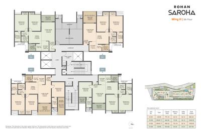 Project Image of 836.0 - 2023.0 Sq.ft 2 BHK Apartment for buy in Rohan Saroha