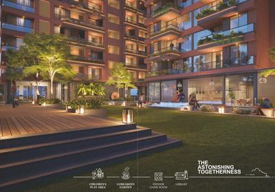 Project Image of 1077.0 - 1081.0 Sq.ft 3 BHK Apartment for buy in Courtyard Regalia II