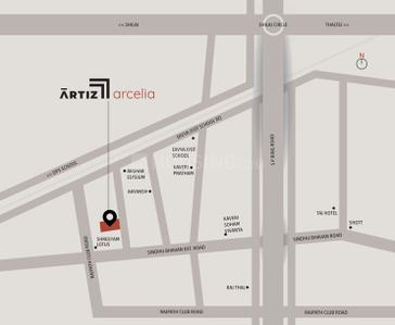 Project Image of 0.0 - 968.0 Sq.ft 3 BHK Apartment for buy in Artiz Arcelia