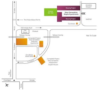 Project Image of 1816.0 - 2606.0 Sq.ft 3 BHK Apartment for buy in New Generation Maple Apartments