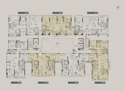 Project Image of 1628.0 - 2579.0 Sq.ft 3 BHK Apartment for buy in Appaswamy The Broadstone