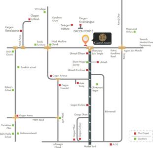 Project Image of 0.0 - 759.0 Sq.ft 2 BHK Apartment for buy in Gagan Unnatii Phase 2