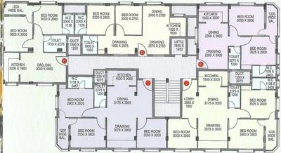 Project Image of 1451 Sq.ft 3 BHK Apartment / Flat for sale in Belghoria for Rs. 8000000