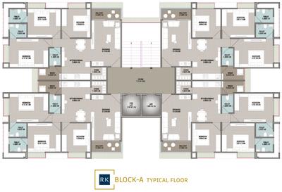 Project Image of 614.51 - 817.63 Sq.ft 2 BHK Apartment for buy in Radhe Realty Krishna Lake View