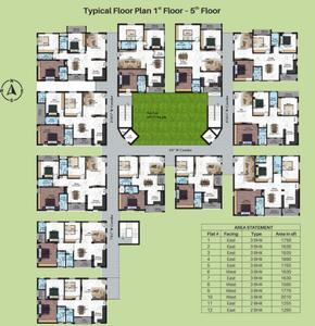Project Image of 765.0 - 2010.0 Sq.ft 1 BHK Apartment for buy in Amigos Red Oaks Apartment