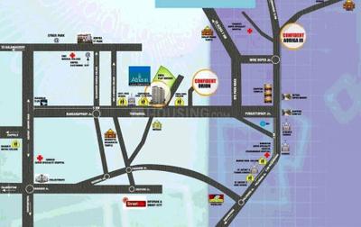 Project Image of 1167.0 - 1398.0 Sq.ft 2 BHK Apartment for buy in Confident Atria III