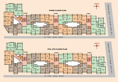 Project Image of 0.0 - 404.0 Sq.ft 1 BHK Apartment for buy in Dange Seagull Bldg 3