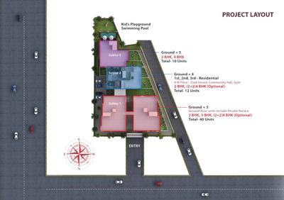 Project Image of 1600 Sq.ft 4 BHK Apartment / Flat for sale in Sundarpada for Rs. 13968000