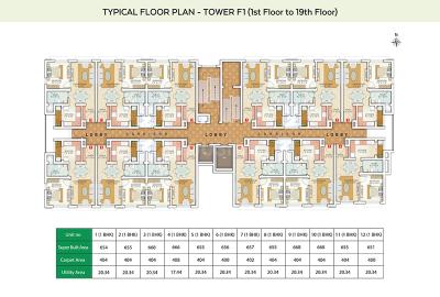 Project Image of 400.0 - 1059.17 Sq.ft 1 BHK Apartment for buy in Ozone Greens Phase 1