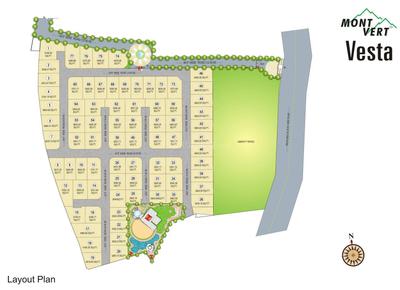 Project Image of 2804.0 - 5194.0 Sq.ft Residential Plot Plot for buy in Mont Vert Vesta Plots