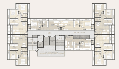 Project Image of 344.66 - 586.53 Sq.ft 1 BHK Apartment for buy in Zorba Raya
