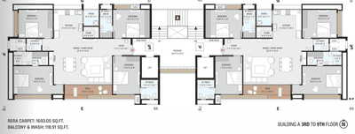 Project Image of 1266.91 - 2200.68 Sq.ft 3 BHK Apartment for buy in Aston Aroma