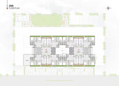 Project Image of 577.38 - 580.71 Sq.ft 2 BHK Apartment for buy in Pushpam Elegance