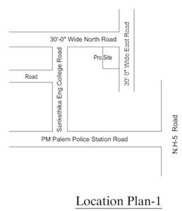 Project Image of 932.37 - 973.38 Sq.ft 3 BHK Apartment for buy in S And S Sai Sree s Murali Madhuram