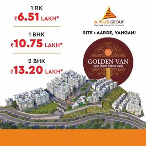 Project Image of 168.0 - 342.0 Sq.ft 1 RK Apartment for buy in A Plus Golden Van Wing A1 To A5