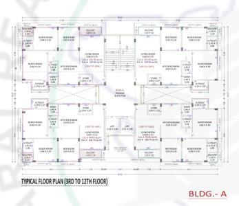Project Image of 1148.51 - 1173.27 Sq.ft 3 BHK Apartment for buy in Shree Shakti Gold
