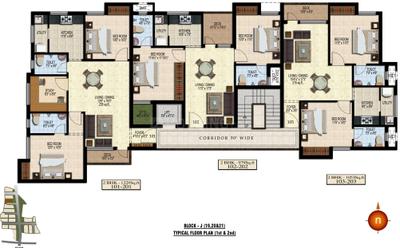 Project Image of 728.0 - 1500.0 Sq.ft 2 BHK Apartment for buy in SPS Brownstar