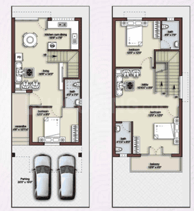 Project Image of 1460.0 - 1820.0 Sq.ft 3 BHK Villa for buy in MGP Trinity