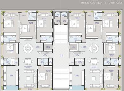 Project Image of 2342.98 - 4120.86 Sq.ft 5 BHK Apartment for buy in Ascon Surya Green Spaces