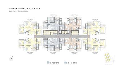 Project Image of 1634 Sq.ft 2.5 BHK Apartment / Flat for sale in Mugalur for Rs. 12000000