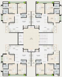 Project Image of 850.35 - 854.55 Sq.ft 3 BHK Apartment for buy in Aditya Lavish