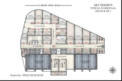 Project Image of 518.17 - 869.29 Sq.ft 1 BHK Apartment for buy in Space Sky Heights